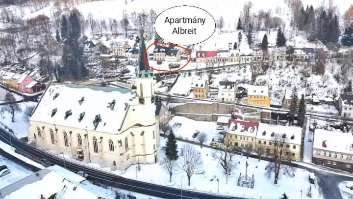Apartman Albreit 1 Jachymov Bagian luar foto